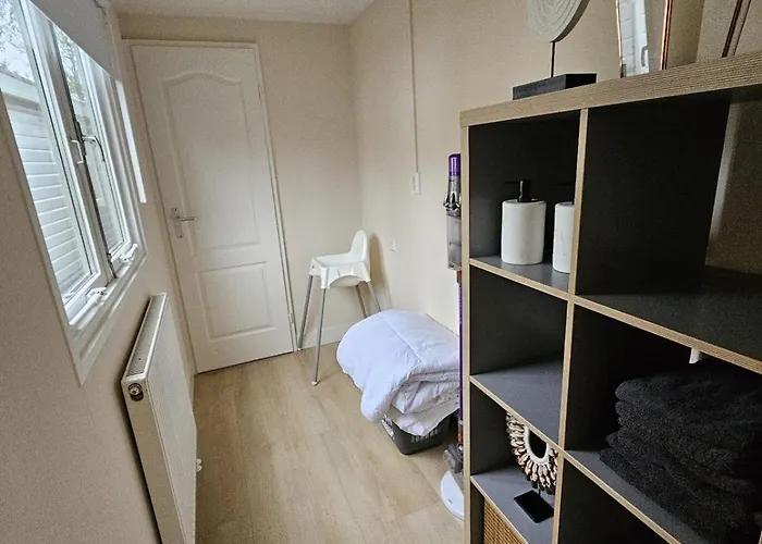 With Private Sauna On The Veluwe With Cold Water Tub Bath Apartamento Putten