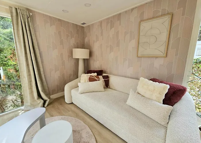 With Private Sauna On The Veluwe With Cold Water Tub Bath Lägenhet *